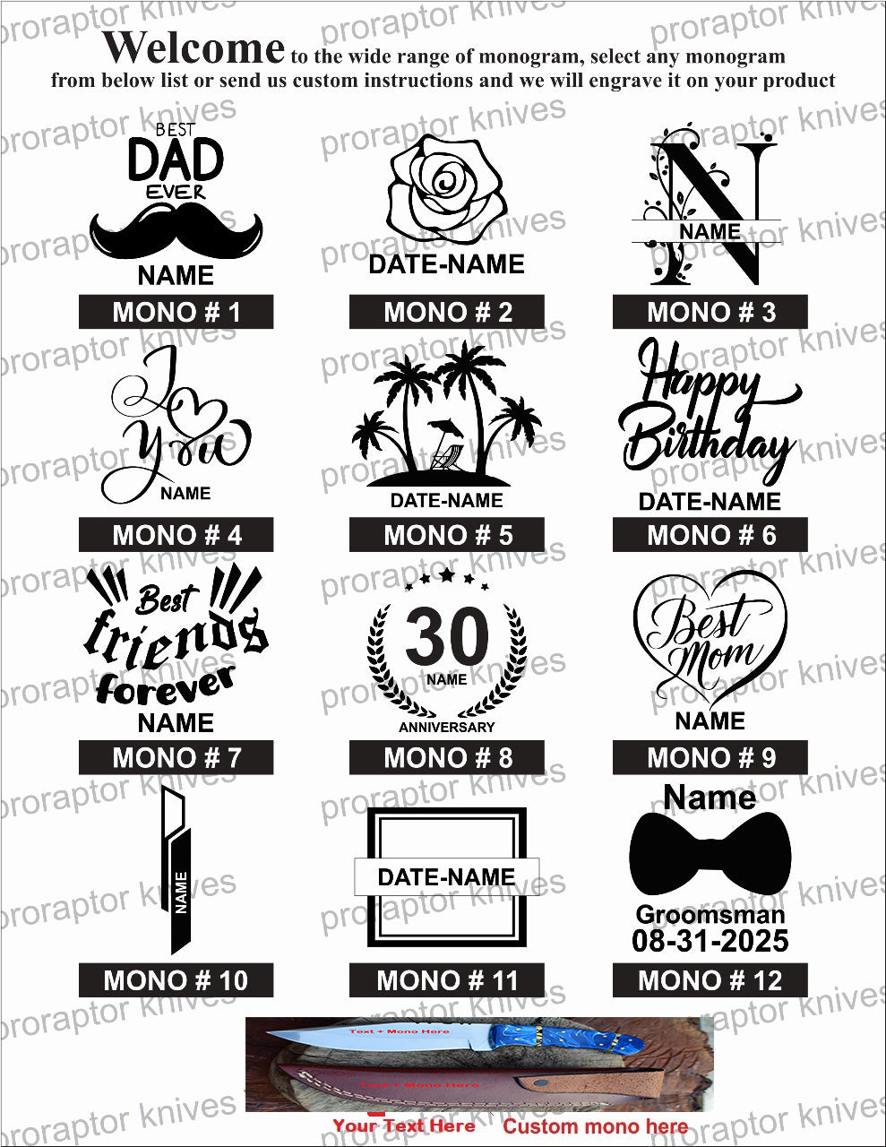 Handmade Damascus steel Camping Skinner Gear with Micarta Black Handle. Pro1528