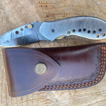 Handmade Full Tang Damascus steel Folding Knife . Pro-Vigoroso 1501