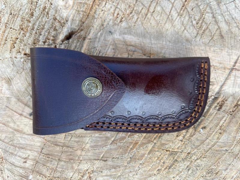 Handmade Full Tang Damascus steel Folding Knife . Pro-Vigoroso 1501