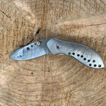 Handmade Full Tang Damascus steel Folding Knife . Pro-Vigoroso 1501