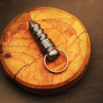 Handmade Damascus steel Multi Thread Bullet Keychain. Buy One Get One Free in a Ash wood Gift Box. Pro-Hermoso1730