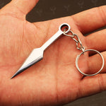 Handmade J2 steel Dagger Shaped Keychain. Buy One Get One Free in a Ash wood Gift Box. Pro-Capolavoro1737