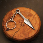 Handmade J2 steel Dagger Shaped Keychain. Buy One Get One Free in a Ash wood Gift Box. Pro-Capolavoro1737