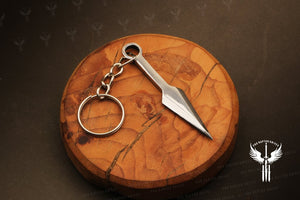 Handmade J2 steel Dagger Shaped Keychain. Buy One Get One Free in a Ash wood Gift Box. Pro-Capolavoro1737