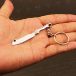 Handmade J2 steel Cleaver Shaped Keychain. Buy One Get One Free in a Ash wood Gift Box.Pro-Capolavoro1839