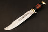 Handmade J2 Steel Hunting Rambo Bowie Knife with Micarta & Bull Horn Handle. Pro-Capolavoro1465