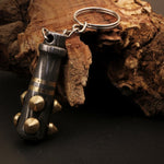 Handmade Damascus Steel Base Ball Bat Keychain. Pro-Hermoso1570