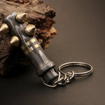 Handmade Damascus Steel Base Ball Bat Keychain. Pro-Hermoso1570